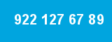 922 127 67 89 922 127 67 89